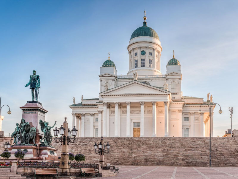 赫尔辛基大教堂｜Helsinki Cathedral 白色灯塔