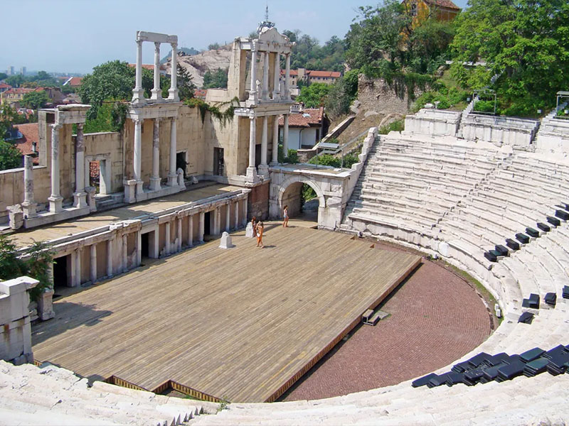 普罗夫迪夫古罗马剧场｜Plovdiv Roman Theatre